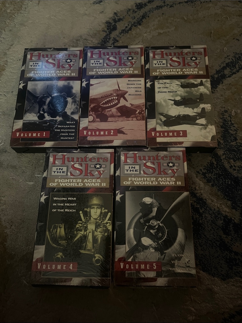 Hunters in the Sky Complete VHS Set